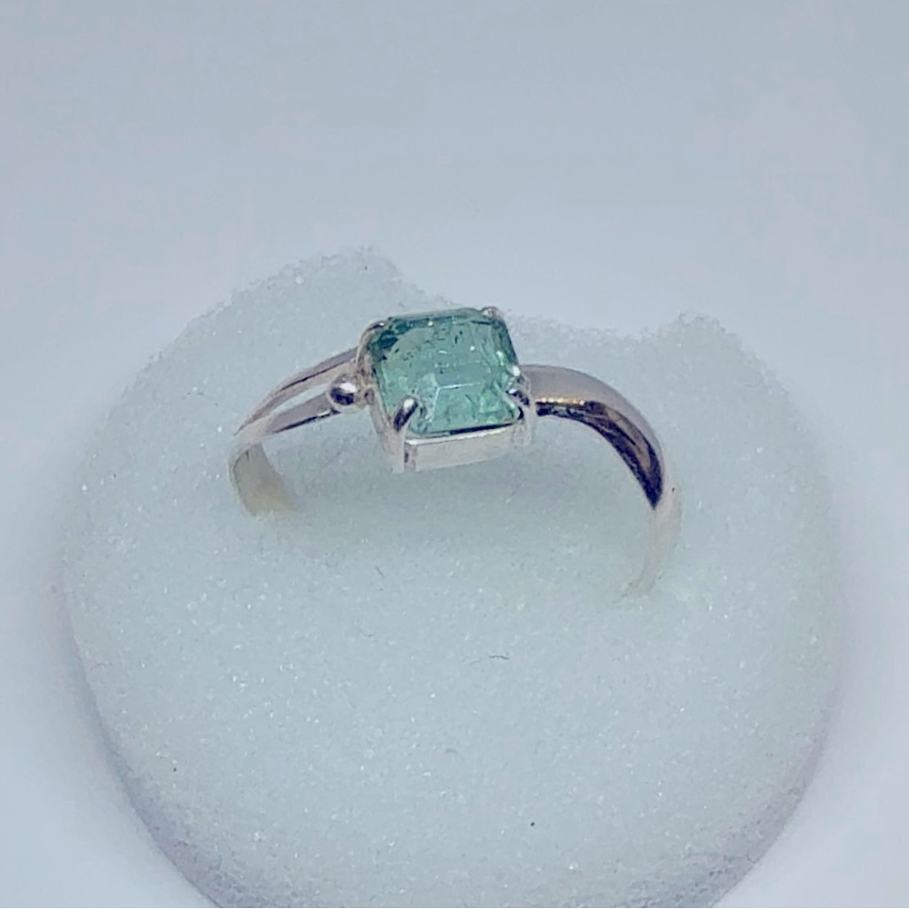 Beautiful Handmade Natural Tourmaline  Gemstone 925 Silver Ring - Picture 4 of 9